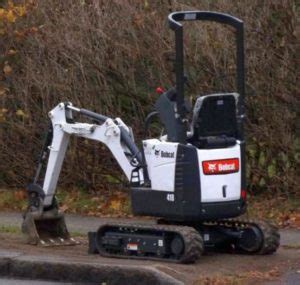 bobcat excavator price list